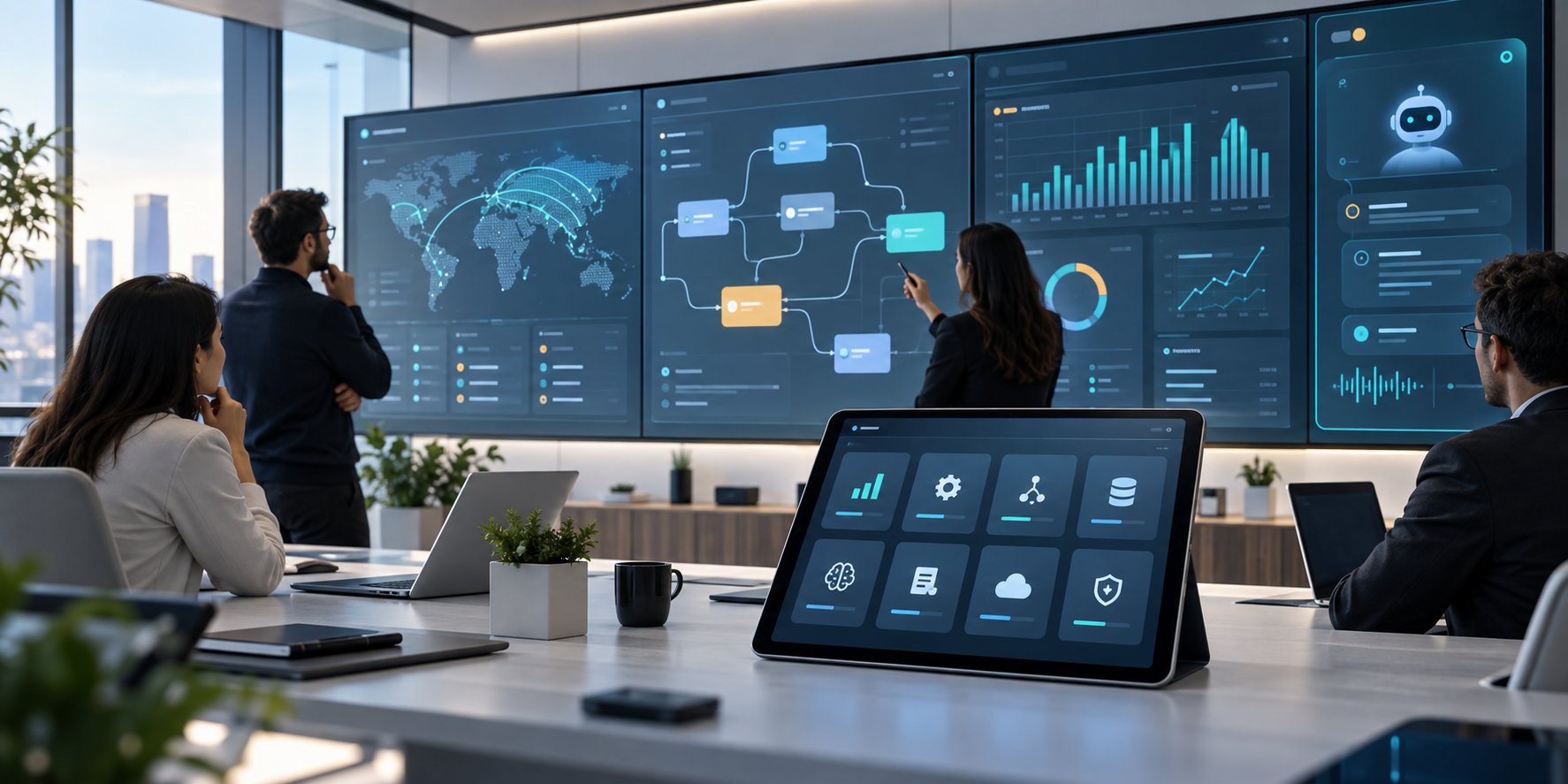 Lumentix software dashboard command center